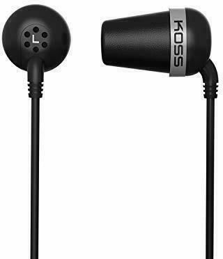 Koss Căști În ureche Plug Negru
