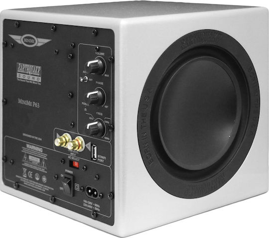 Earthquake MiniME P63 Самоусилващ Субуфер с Говорител 6.5" 500W Бял