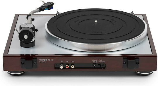 Thorens TD 403 DD Plattenspieler Braun