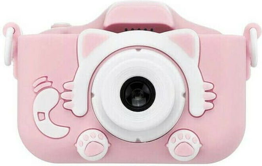 Q1 Kitty Kids Kinderkamera 12MP Rosa