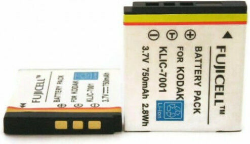 Fujicell Μπαταρία Φωτογραφικής Μηχανής Replacement KLIC-7001 K701 Ιόντων-Λιθίου (Li-ion) 750mAh Συμβατή με Kodak