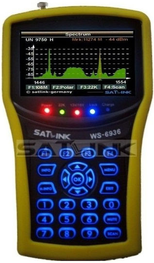 Satlink Electronical Signal Level Meter WS-6936 DVB-S / DVB-T with Screen