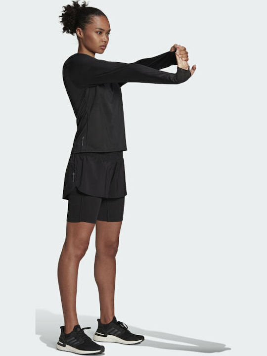 Icons 2 in 1 Women's Sporty Shorts Black
