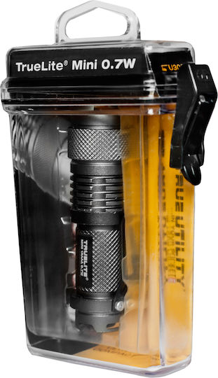 True Utility Lanternă LED cu Luminozitate Maximă 50lm TrueLite Mini Argintiu