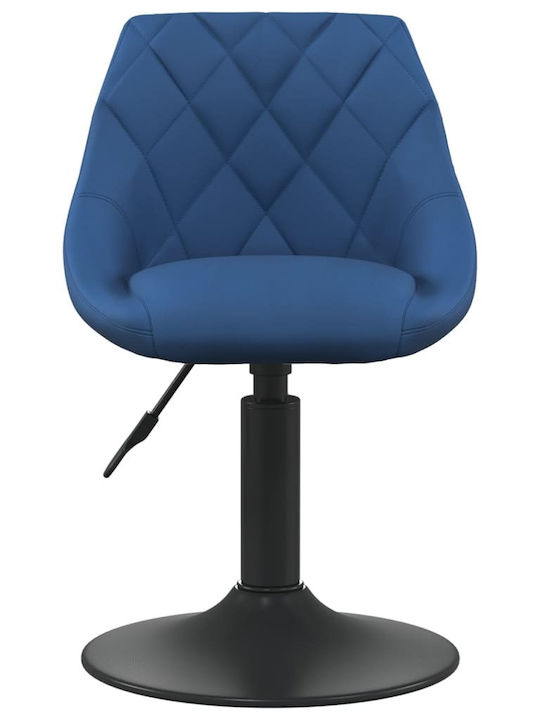 Rotating Chair Visitor Blue 46x44x62.5cm 4pcs
