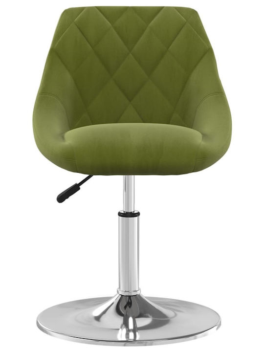 Swivel Visitor Chair Light Green 46x44x62.5cm 4 Pieces