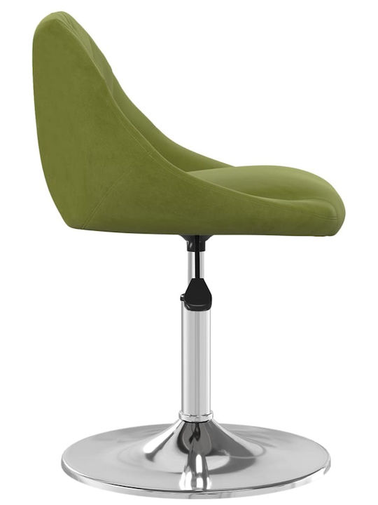 Swivel Visitor Chair Light Green 46x44x62.5cm 4 Pieces