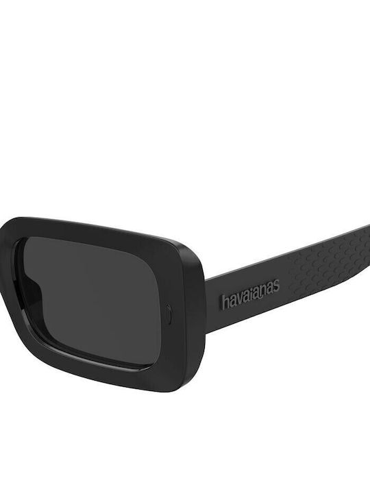 Havaianas Sampa Women's Sunglasses with Black Plastic Frame and Black Lens Sampa 807/IR