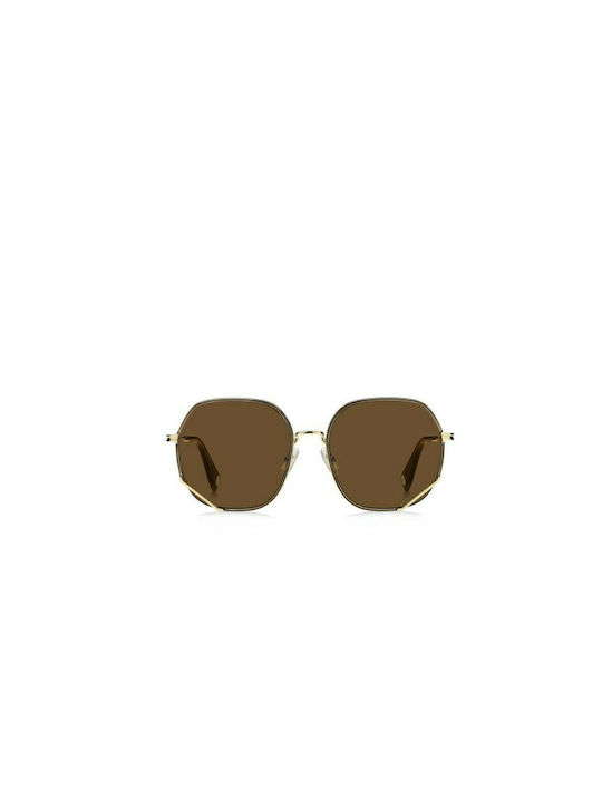 Marc Jacobs Sunglasses with Gold Metal Frame and Brown Lens MJ 1049/S 01Q/70