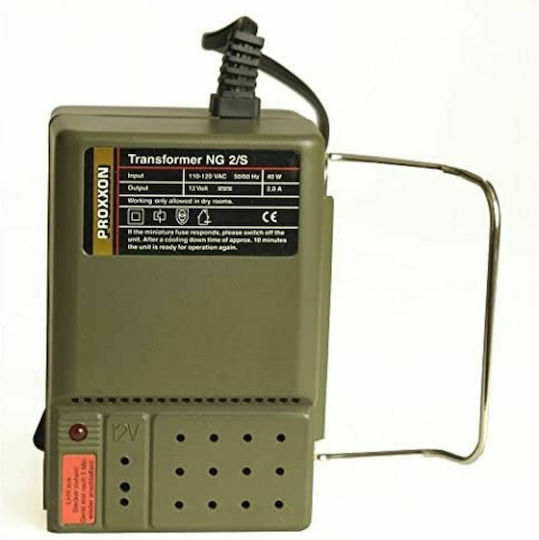 Proxxon Μετασχηματιστής NG 2/S Single Speed Transformer