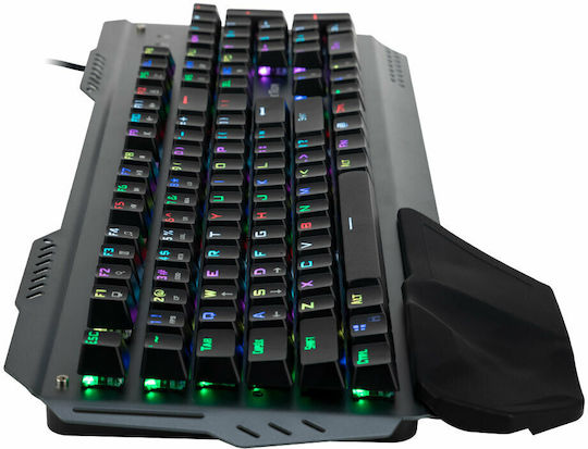 Meetion MK20 Gaming Mechanical Keyboard with Custom switches and RGB lighting (English US) Gray