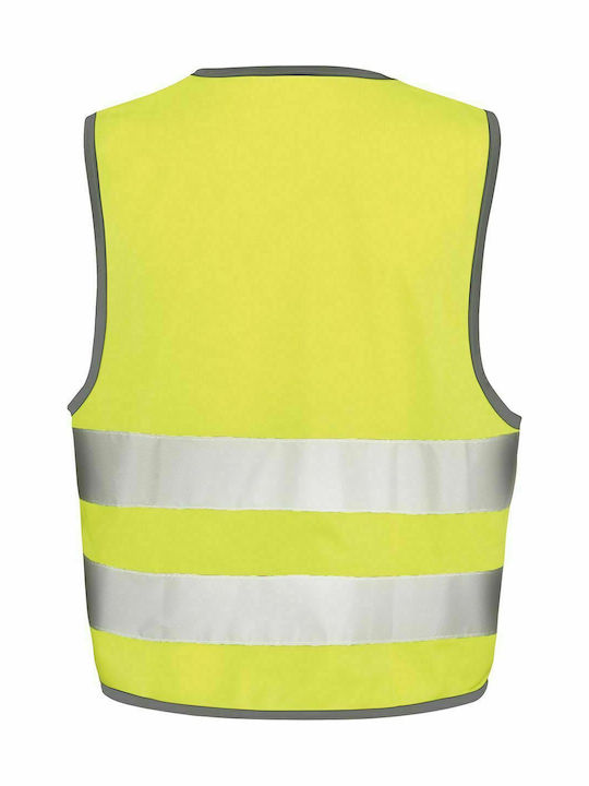 Result Hi-Viz Vestă de siguranță cu benzi reflectorizante Galben