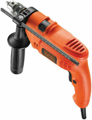 Black & Decker KR504RE Κρουστικό Δράπανο 500W με Θήκη