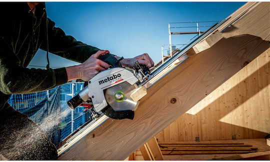 Metabo KS 18 LTX 66 BL Circular Saw 18V 2x8Ah with Speed Control and with Dust Extraction System