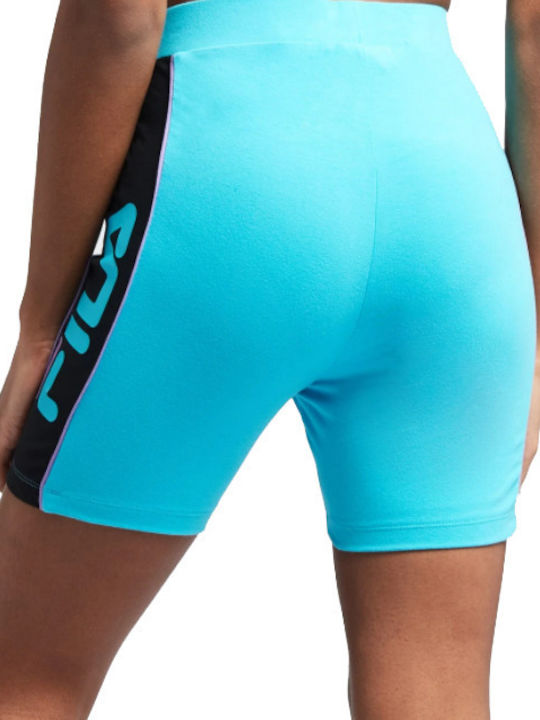 Fila Latina Ausbildung Frauen Kurze Hosen Leggings Blau