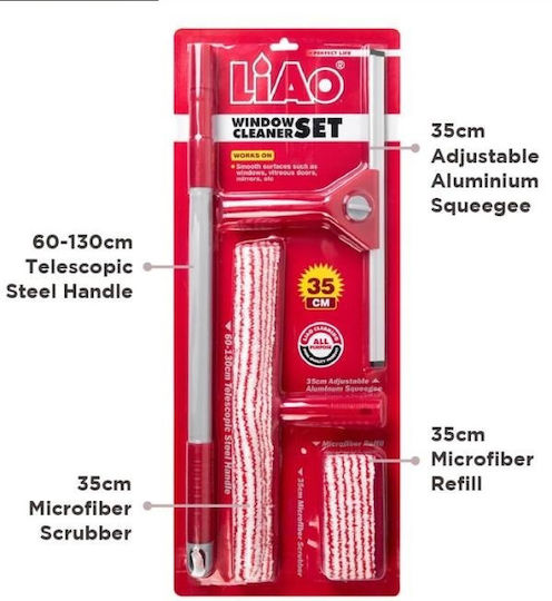 Liao Fensterreiniger Länge 35cm 87004WCS59RD