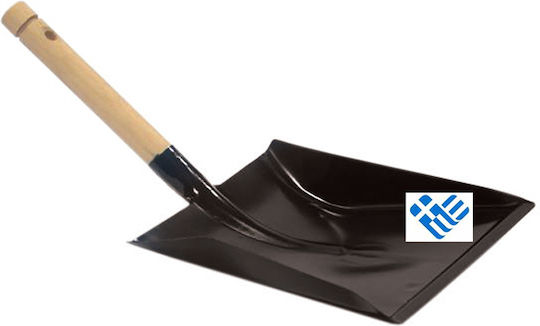 Mr.Pent Metallic Dustpan Black 22x23cm