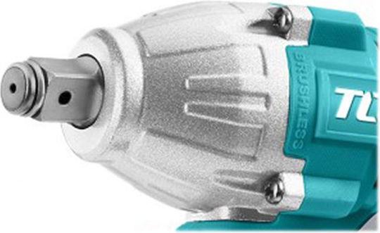 Total Brushless Impact Wrench Battery 20V Solo with Socket 1/2"