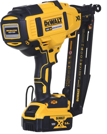 DEWALT Καρφωτικό Μπαταρίας DCN660P2 18V 2x5Ah για Καρφιά