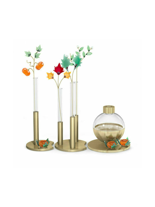 Swarovski Decorative Leaf Garden Tales Autumn Leaves from Crystal 5.9x15.4x15.4cm