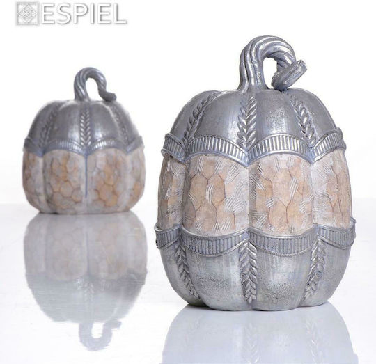Espiel Dekorative Kürbis aus Keramik 18x18x20cm 1Stück