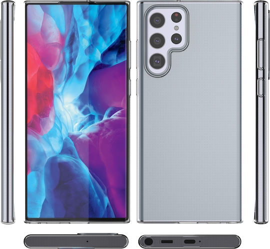 Hurtel 0.5mm Back Cover Σιλικόνης 0.5mm Διάφανο (Galaxy S22 Ultra 5G)