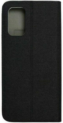 Sensitive Synthetic Leather Book Black (Redmi 9A / 9AT)