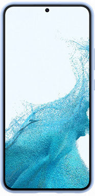 Samsung Back Cover Silicone Sky Blue (Galaxy S22+)