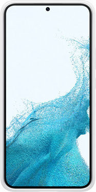 Samsung Back Cover Plastic Transparent / White (Galaxy S22+ 5G - Galaxy S22+ 5G)