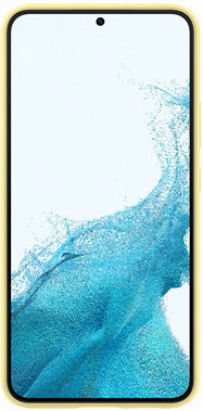 Samsung Back Cover Silicone Yellow (Galaxy S22+)