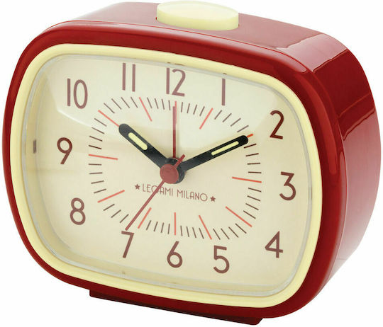 Legami Milano Vintage Memories CLΟ0001 Tischuhr mit Wecker CLO0001 Legami Milano Vintage Memories CLΟ0001 Tischuhr mit Wecker CLO0001