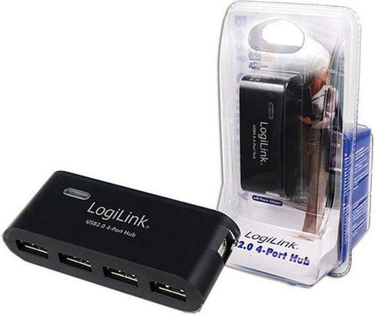 LogiLink USB 2.0 4 Port Hub with USB-A Connection