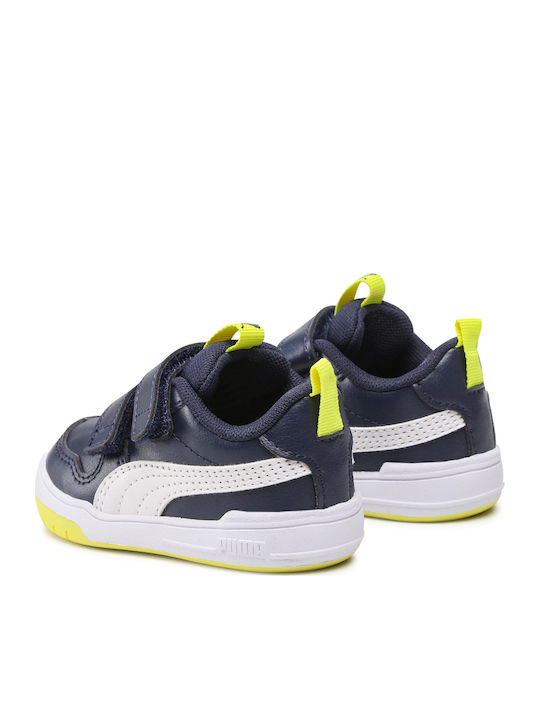 Multiflex Sl Παιδικά Sneakers με Σκρατς Κίτρινα