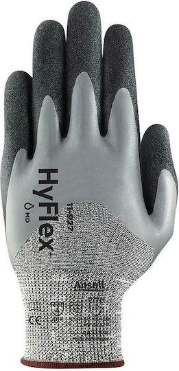 Ansell Hyflex 370012 Перчатки за работа Черен Нитрил 1бр