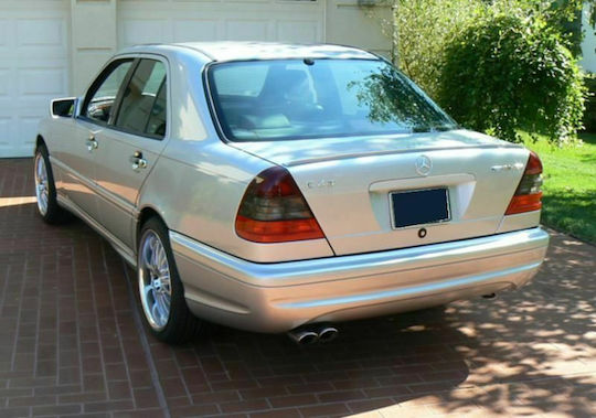 Αεροτομή Πορτ Μπαγκάζ από Πλαστικό Mercedes-Benz C Class