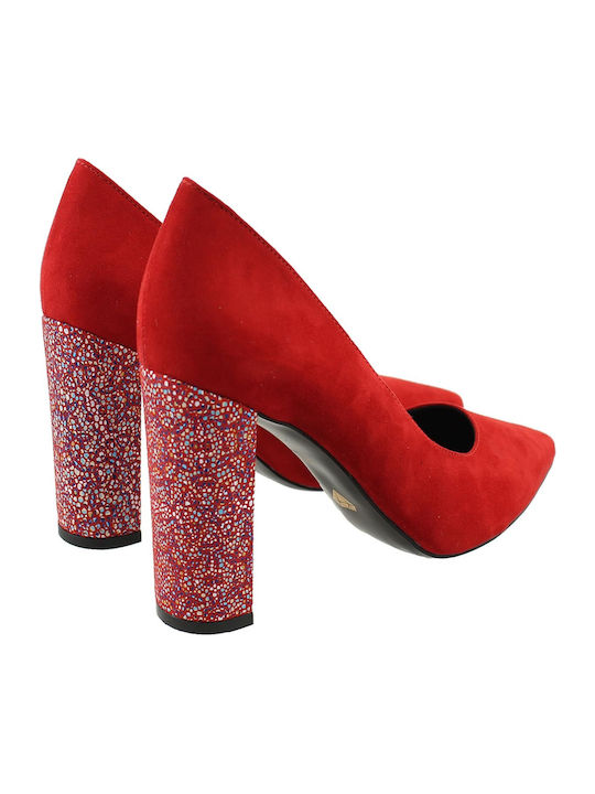 Pointed Toe Red High Heels