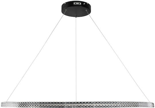 GloboStar Diamond Pendant Light Black 106x106cm