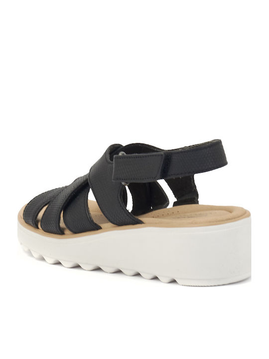 Jillian Spring Platforme Dama Anatomice De Vară Negre