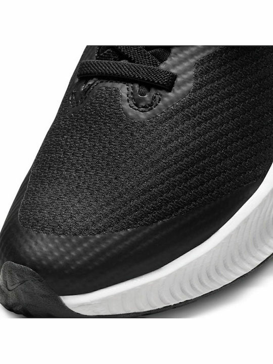 Air Zoom Arcadia Детски Спортни Обувки Running с Велкро Черни