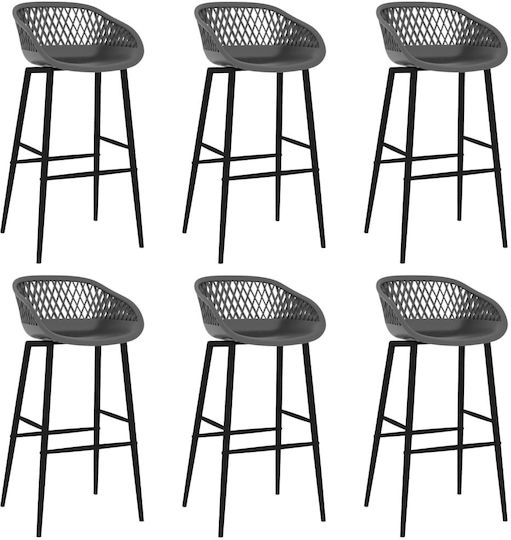 Set Bar Exterior 7 Piese Negru