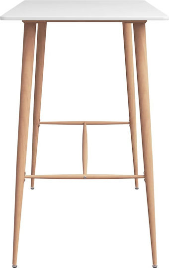 Set Bar Exterior 7 Piese Alb