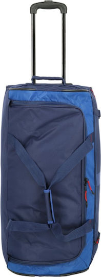 Travelite Basics Active Sack Voyage 86lt Blue with Wheels Fabric L71xW36xH35cm