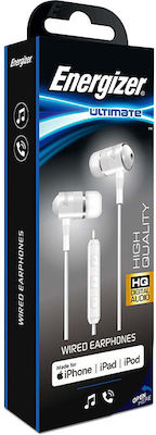 Energizer UIL35 In-ear Handsfree with 3.5mm Connector White