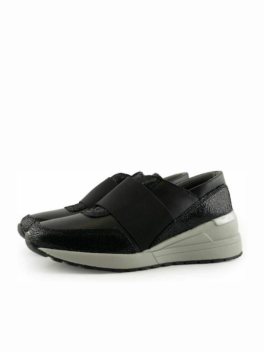 Anatomic Women's Leather Slip-Ons Black