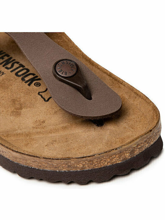Gizeh Birko-Flor Nubuck Women's Anatomic Sandals Mocha Narrow Fit