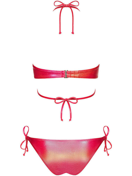 Coralya Bikini-Set Rot