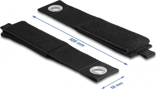 DeLock DeLock Plastic Cable Ties 50mm in Black Colour (5 pcs) (19573)