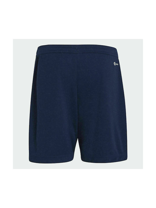 Adidas Kids Athletic Shorts/Bermuda Entrada 22 Navy Blue