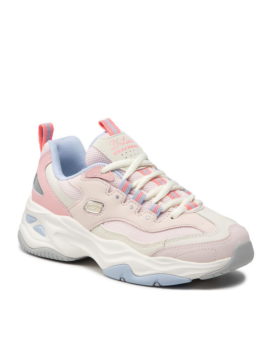 Fresh Diva Γυναικεία Chunky Sneakers Ροζ