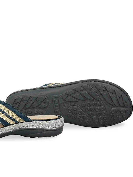 Frauen Flip Flops in Blau Farbe